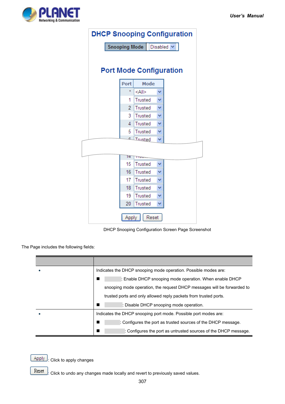 PLANET IGS-10020HPT User Manual | Page 307 / 417