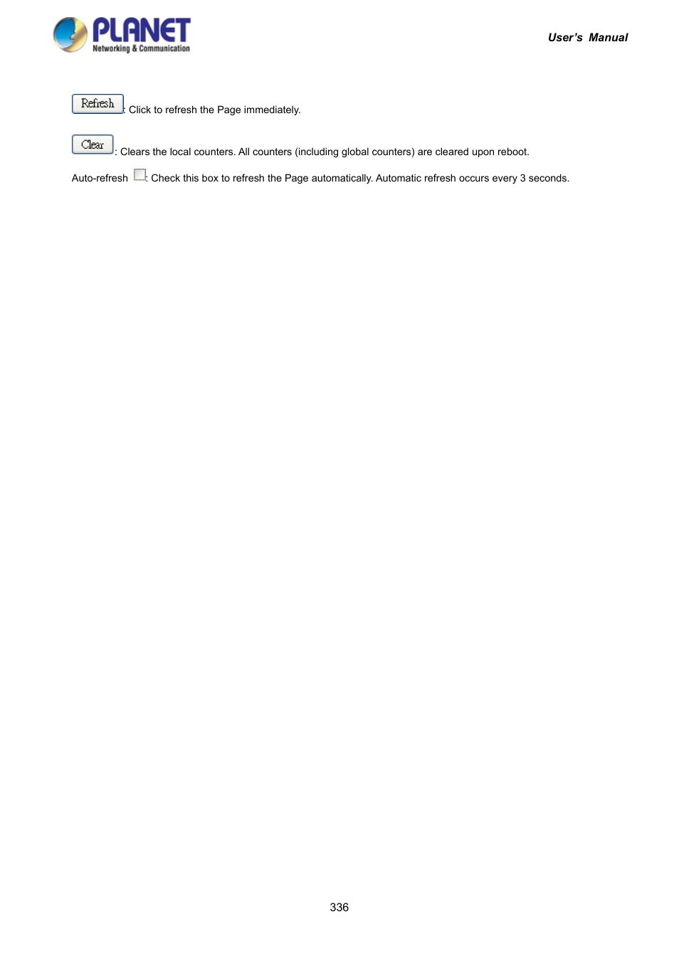 PLANET IGS-10020HPT User Manual | Page 336 / 417
