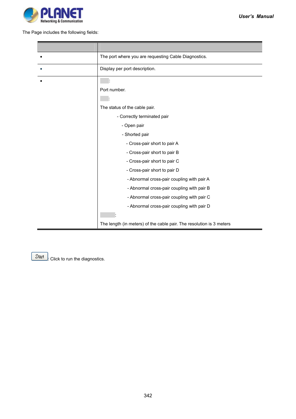 PLANET IGS-10020HPT User Manual | Page 342 / 417
