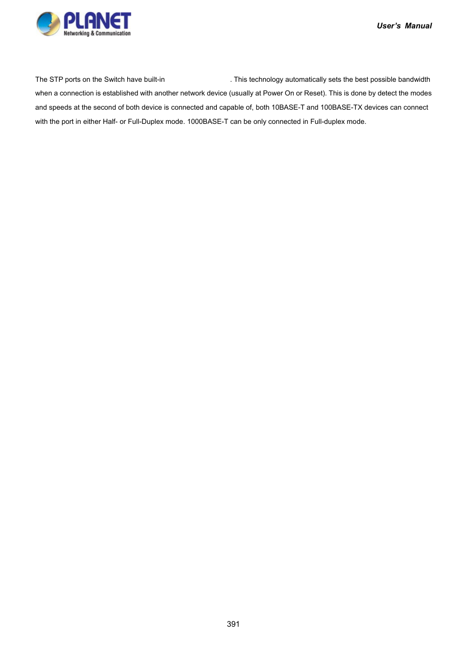 5 auto-negotiation | PLANET IGS-10020HPT User Manual | Page 391 / 417