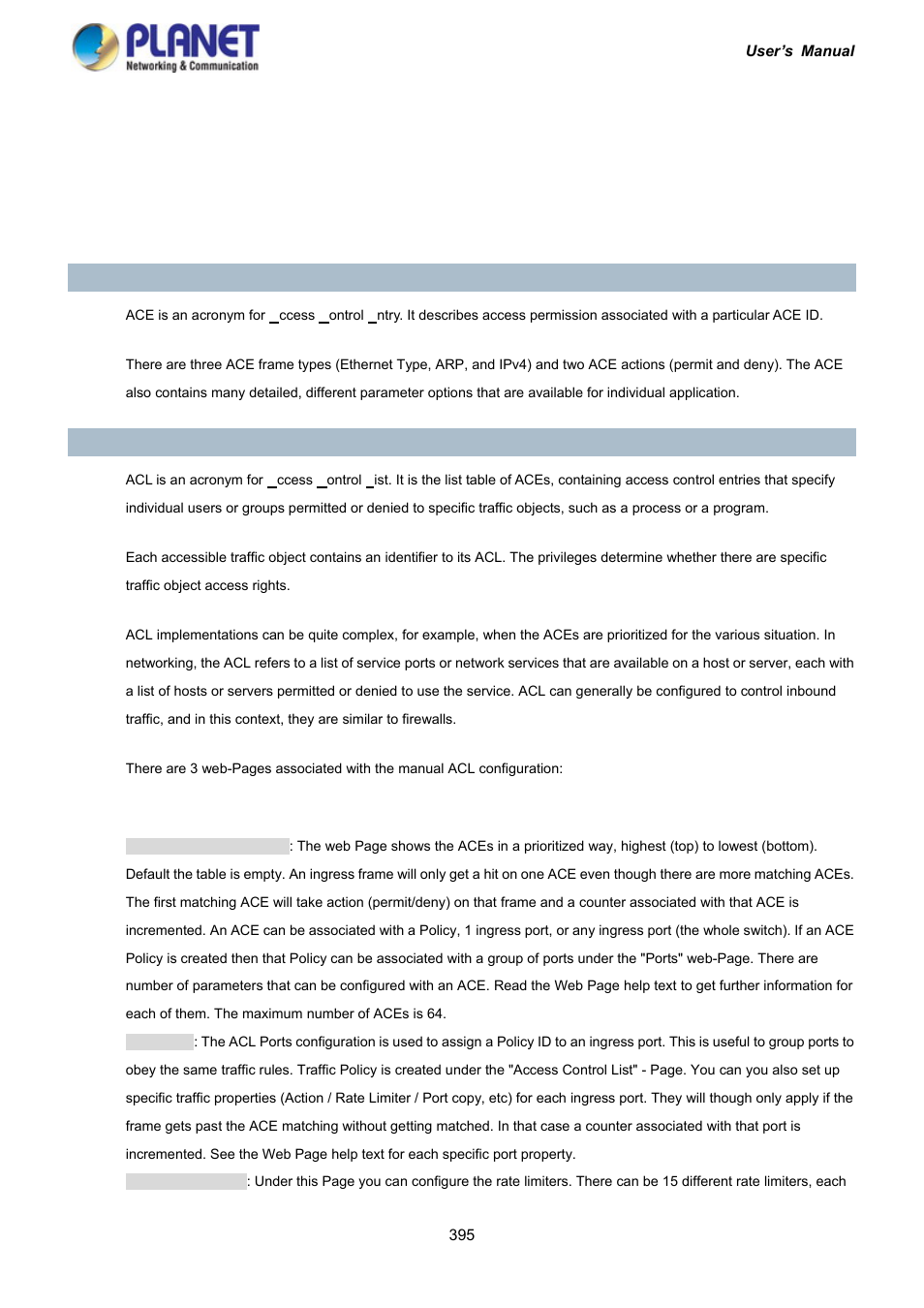 Appendix b : glossary | PLANET IGS-10020HPT User Manual | Page 395 / 417