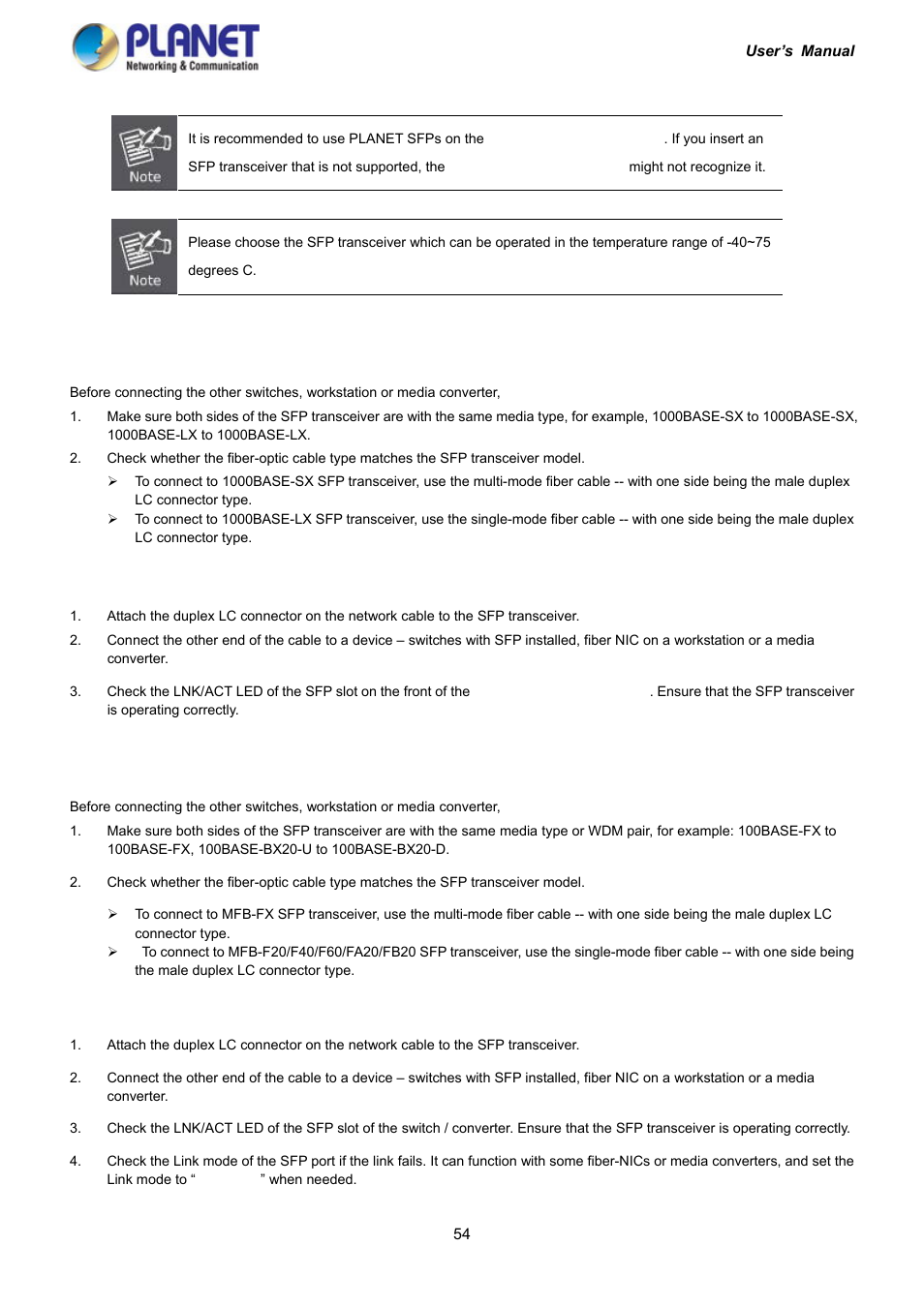 PLANET IGS-10020HPT User Manual | Page 54 / 417