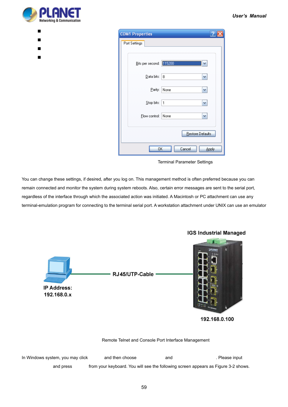 PLANET IGS-10020HPT User Manual | Page 59 / 417