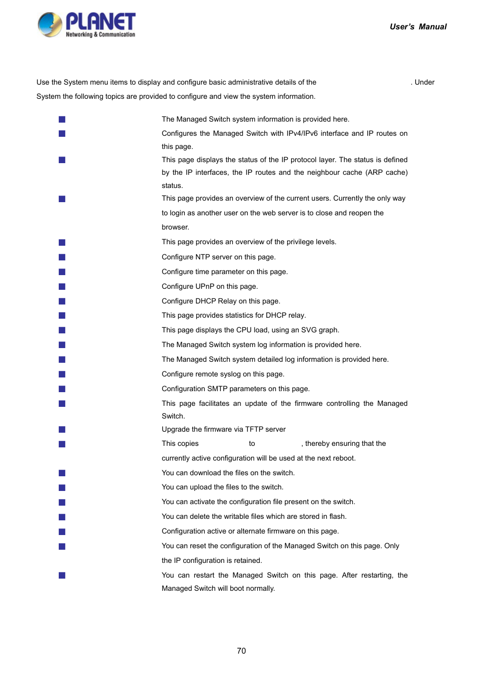 2 system | PLANET IGS-10020HPT User Manual | Page 70 / 417