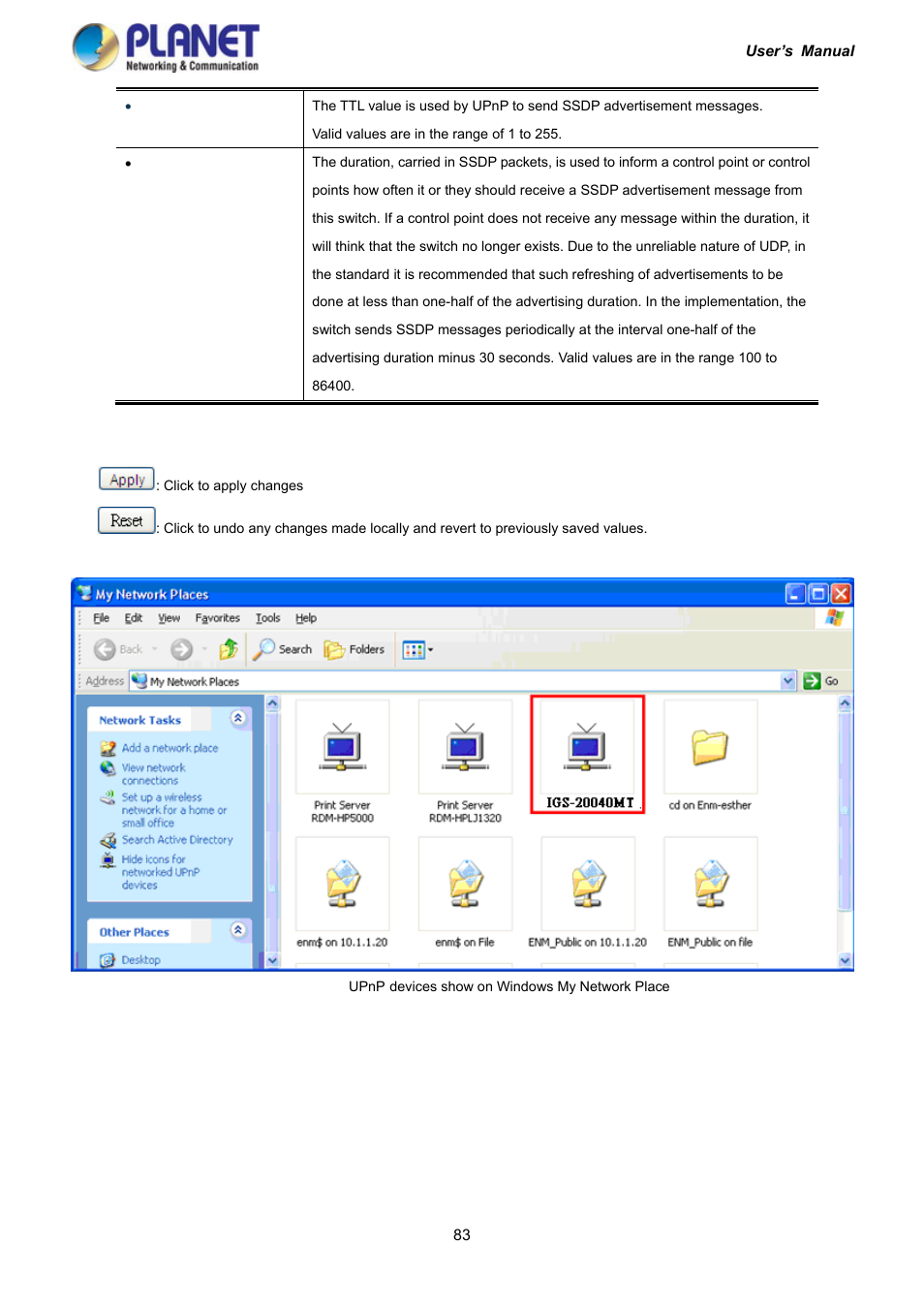PLANET IGS-10020HPT User Manual | Page 83 / 417