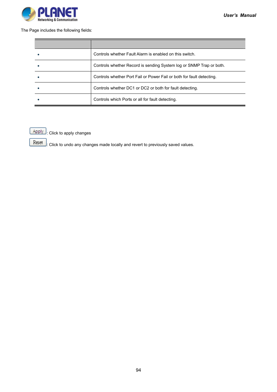 PLANET IGS-10020HPT User Manual | Page 94 / 417