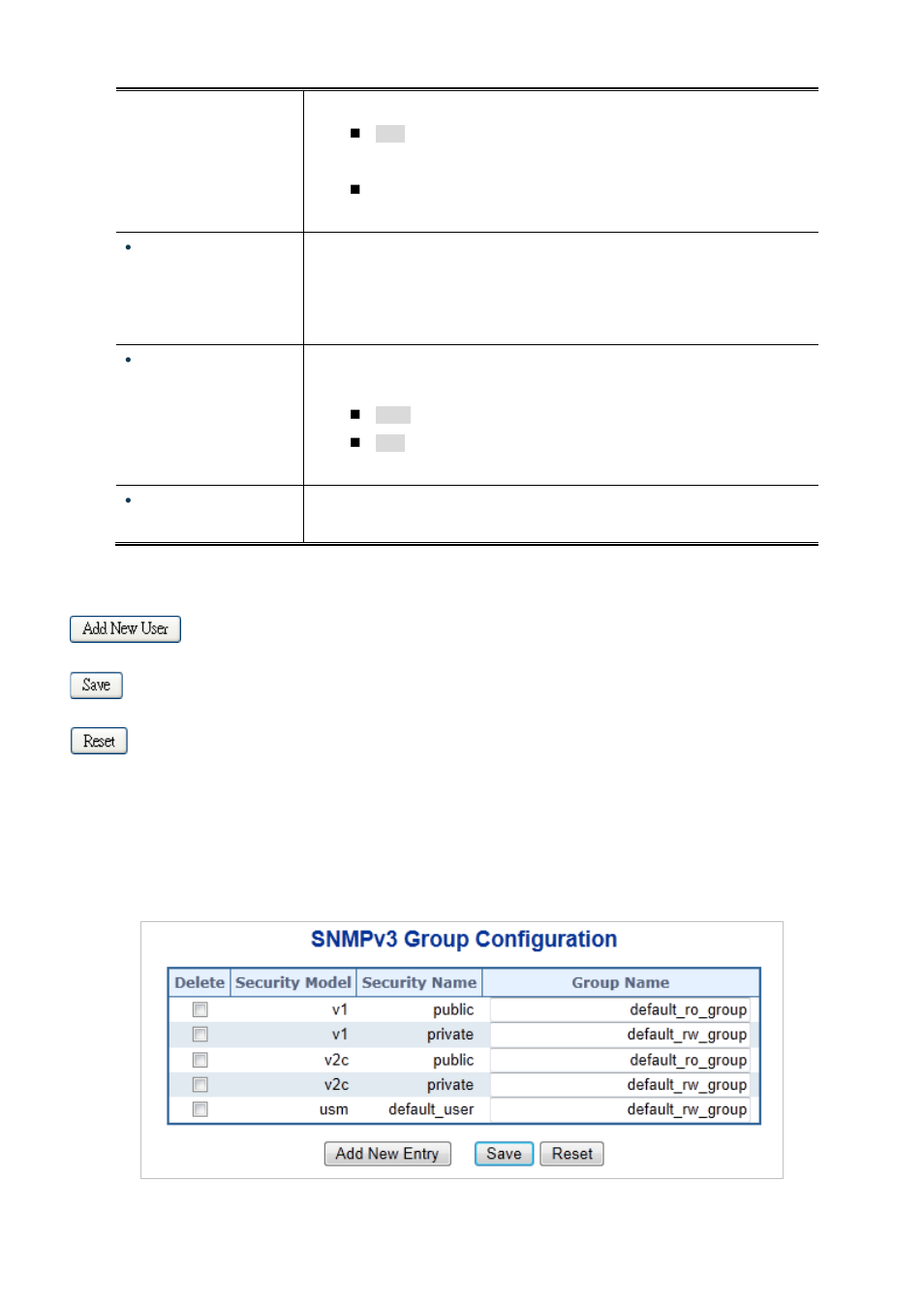 3 snmpv3 groups | PLANET IGS-10020HPT User Manual | Page 105 / 658