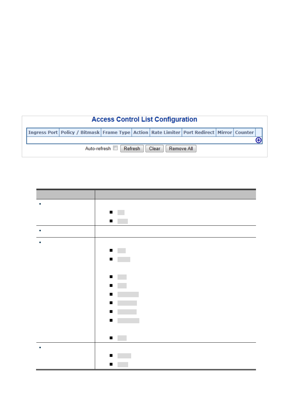 2 access control list configuration | PLANET IGS-10020HPT User Manual | Page 227 / 658