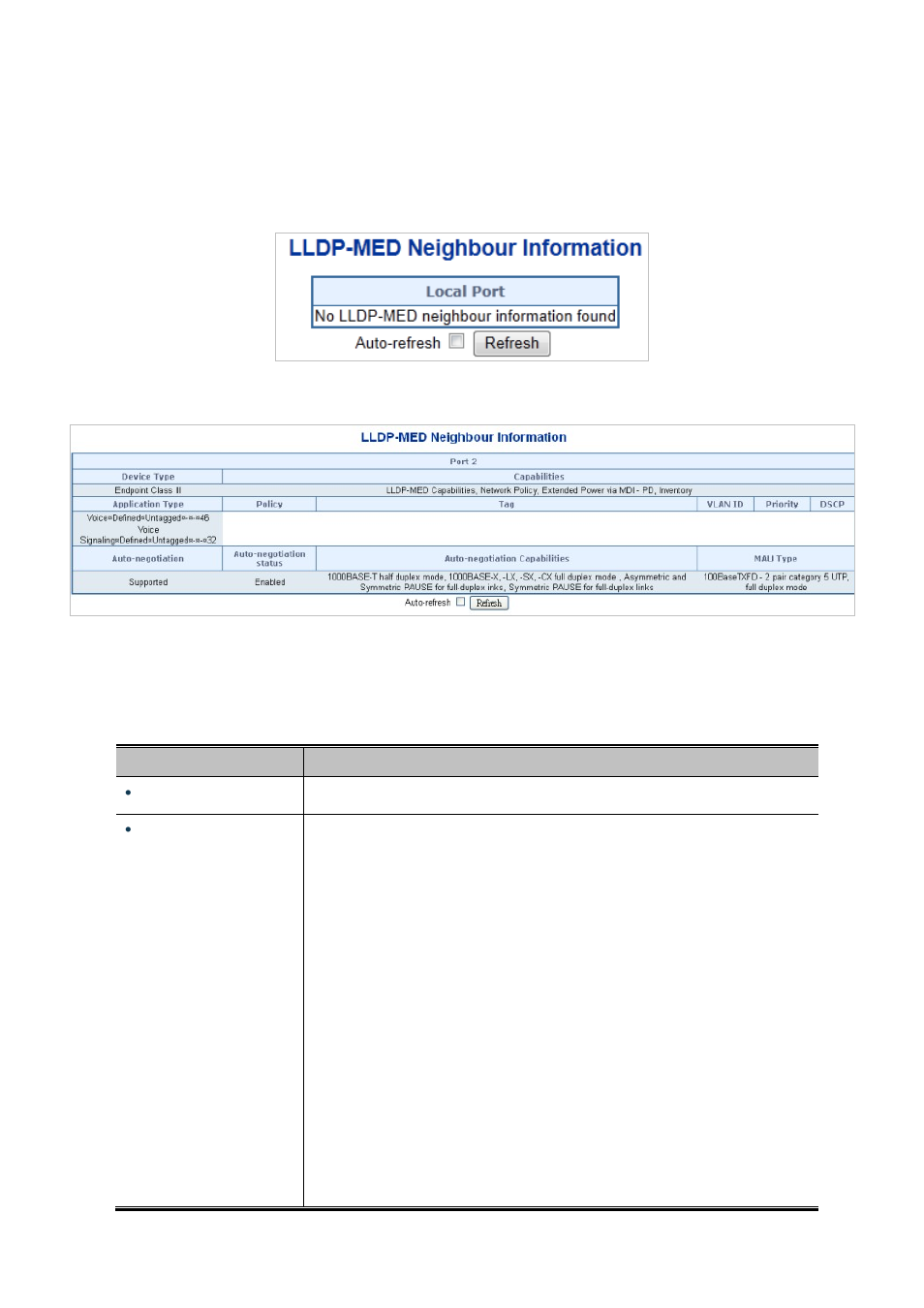 4 lldp-med neighbor | PLANET IGS-10020HPT User Manual | Page 318 / 658