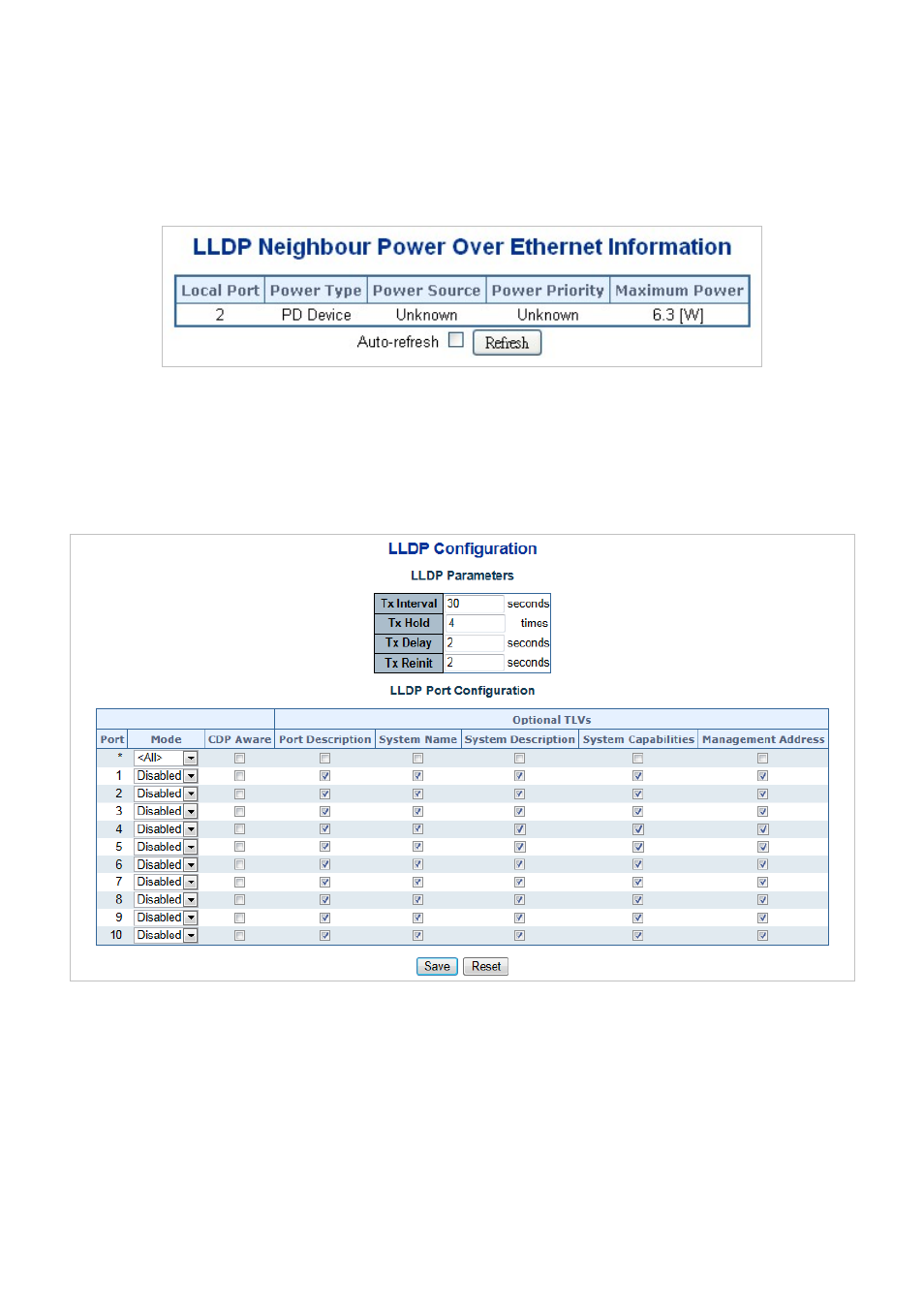 6 lldp poe neighbours | PLANET IGS-10020HPT User Manual | Page 342 / 658