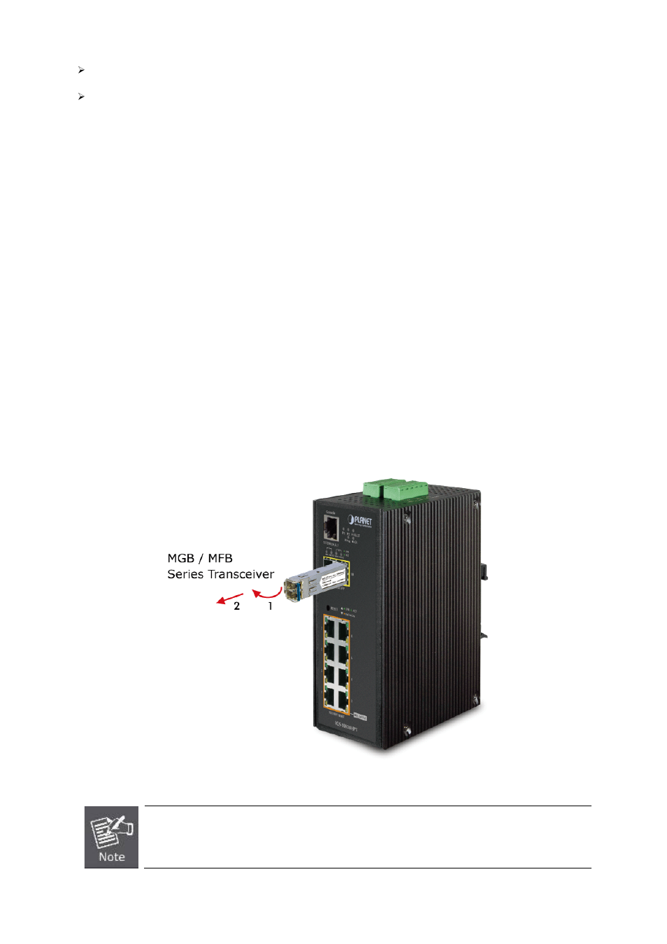 2 remove the module | PLANET IGS-10020HPT User Manual | Page 51 / 658