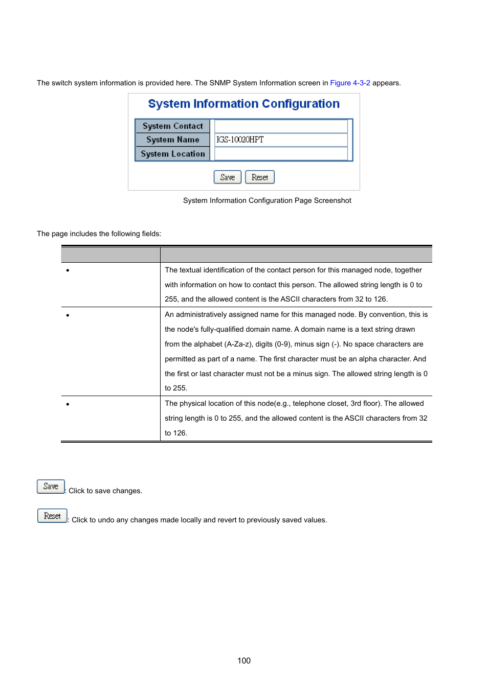 3 snmp system information | PLANET IGS-10020HPT User Manual | Page 100 / 615