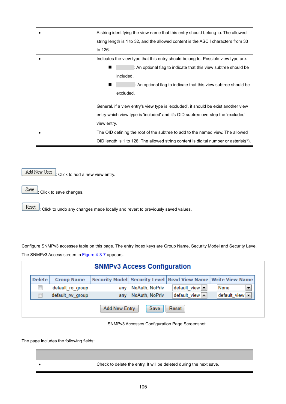 5 snmpv3 access | PLANET IGS-10020HPT User Manual | Page 105 / 615