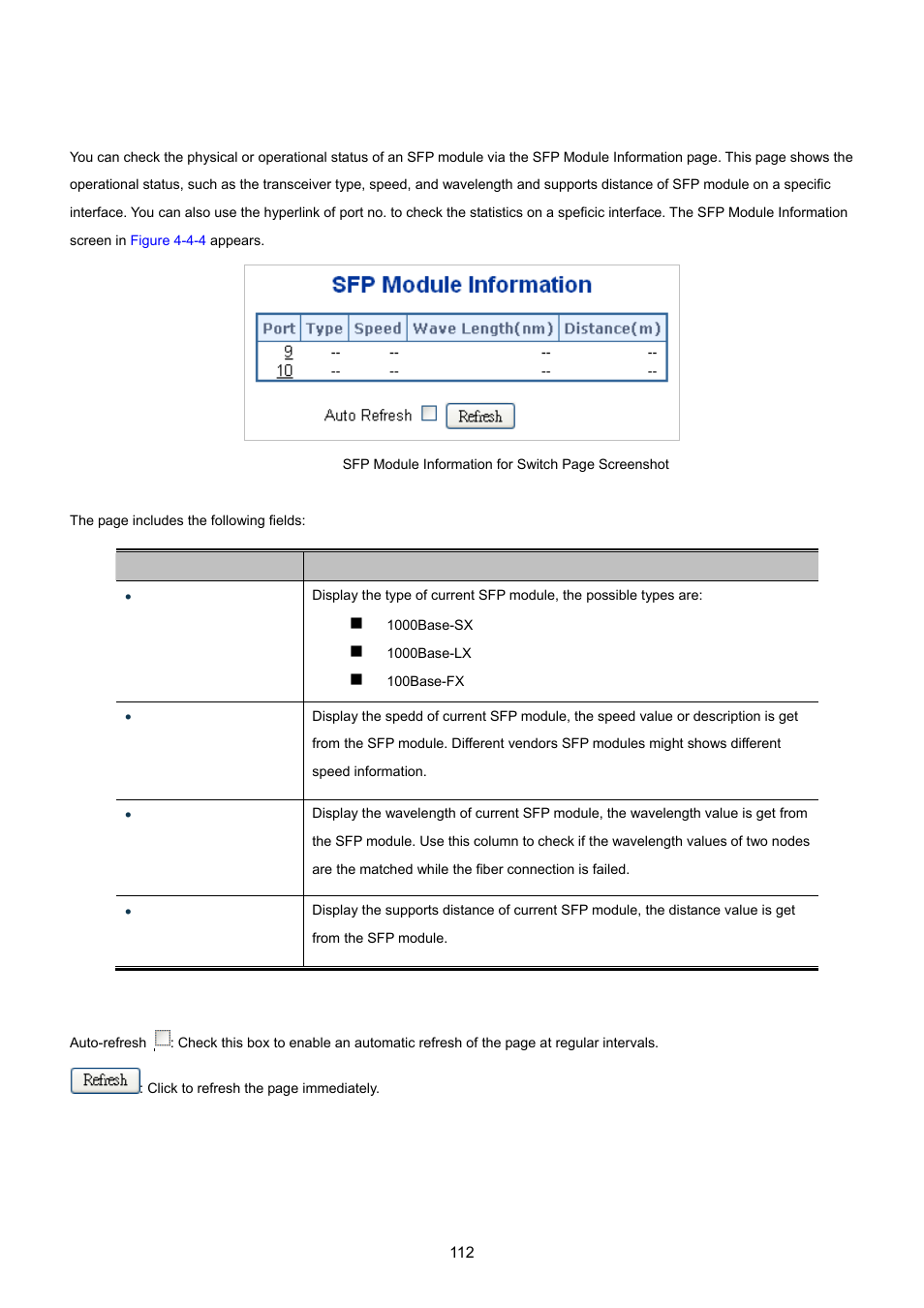 4 sfp information | PLANET IGS-10020HPT User Manual | Page 112 / 615