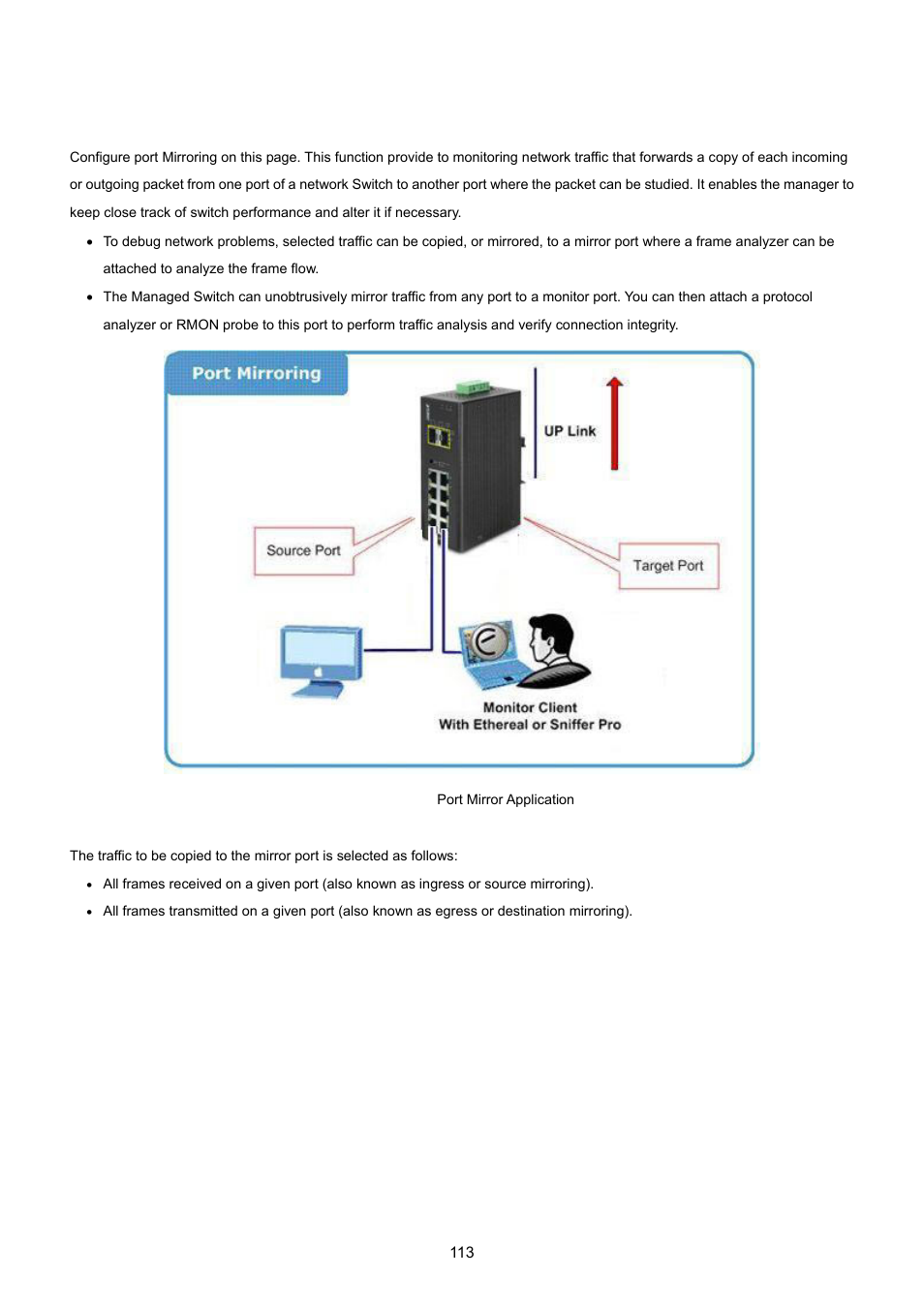 5 port mirror | PLANET IGS-10020HPT User Manual | Page 113 / 615