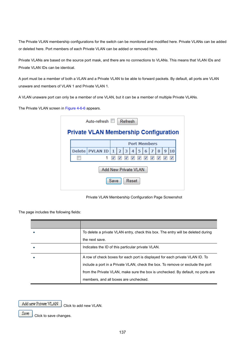 8 private vlan | PLANET IGS-10020HPT User Manual | Page 137 / 615