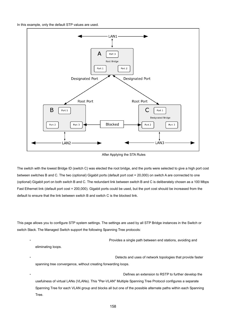 2 stp system configuration | PLANET IGS-10020HPT User Manual | Page 158 / 615