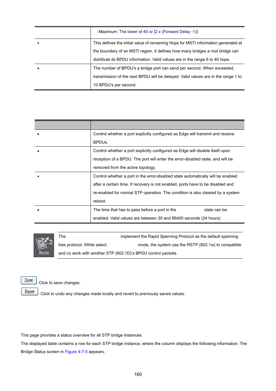 3 bridge status | PLANET IGS-10020HPT User Manual | Page 160 / 615