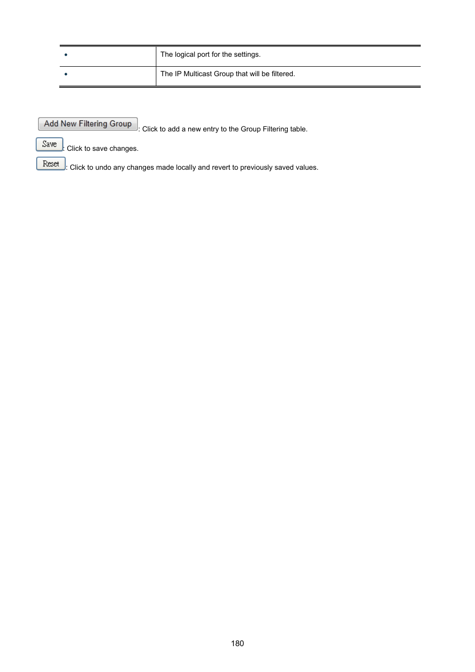 PLANET IGS-10020HPT User Manual | Page 180 / 615