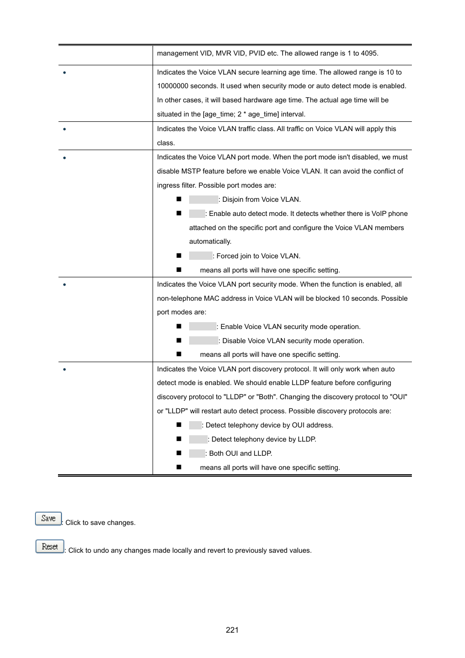 PLANET IGS-10020HPT User Manual | Page 221 / 615