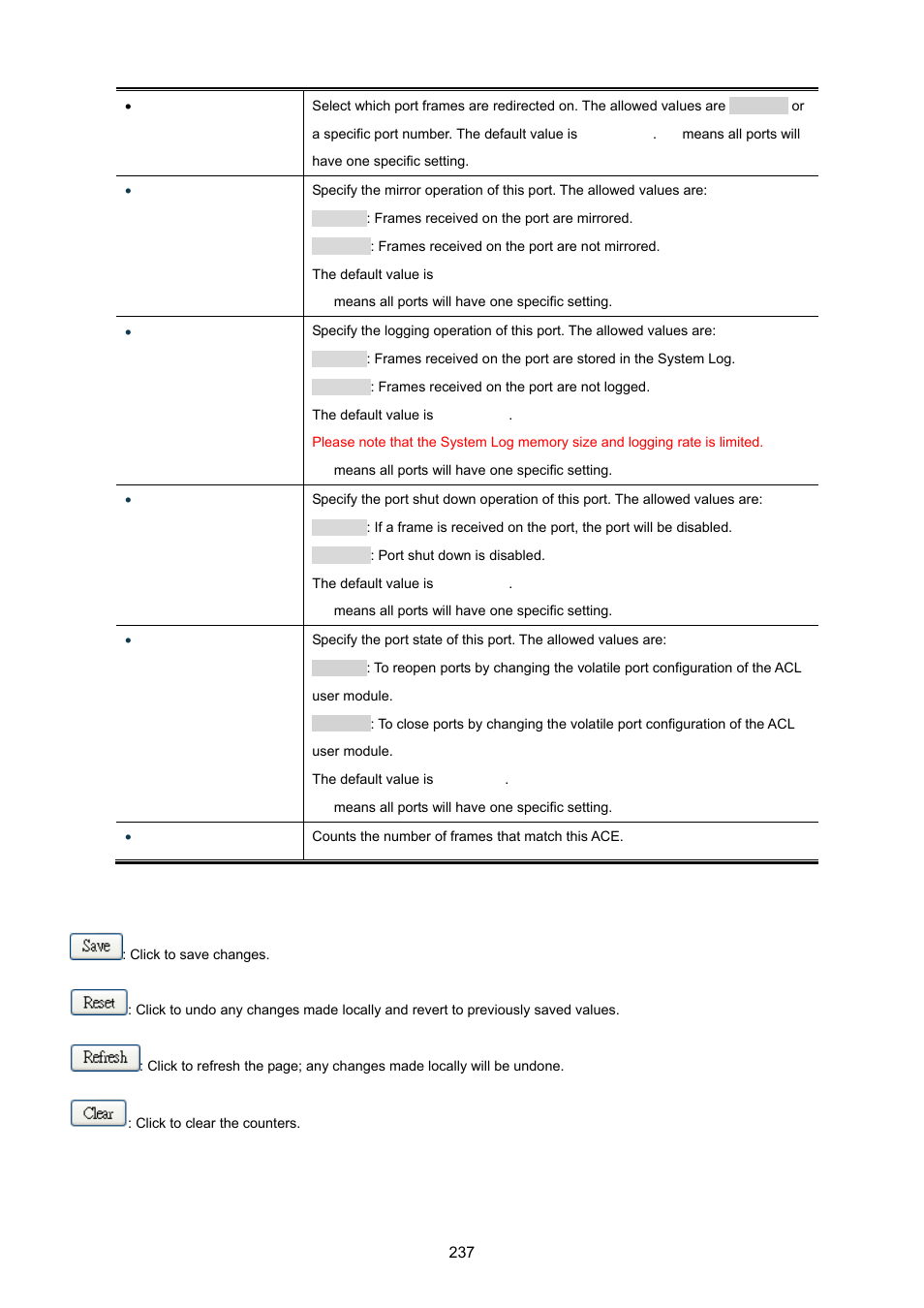 PLANET IGS-10020HPT User Manual | Page 237 / 615
