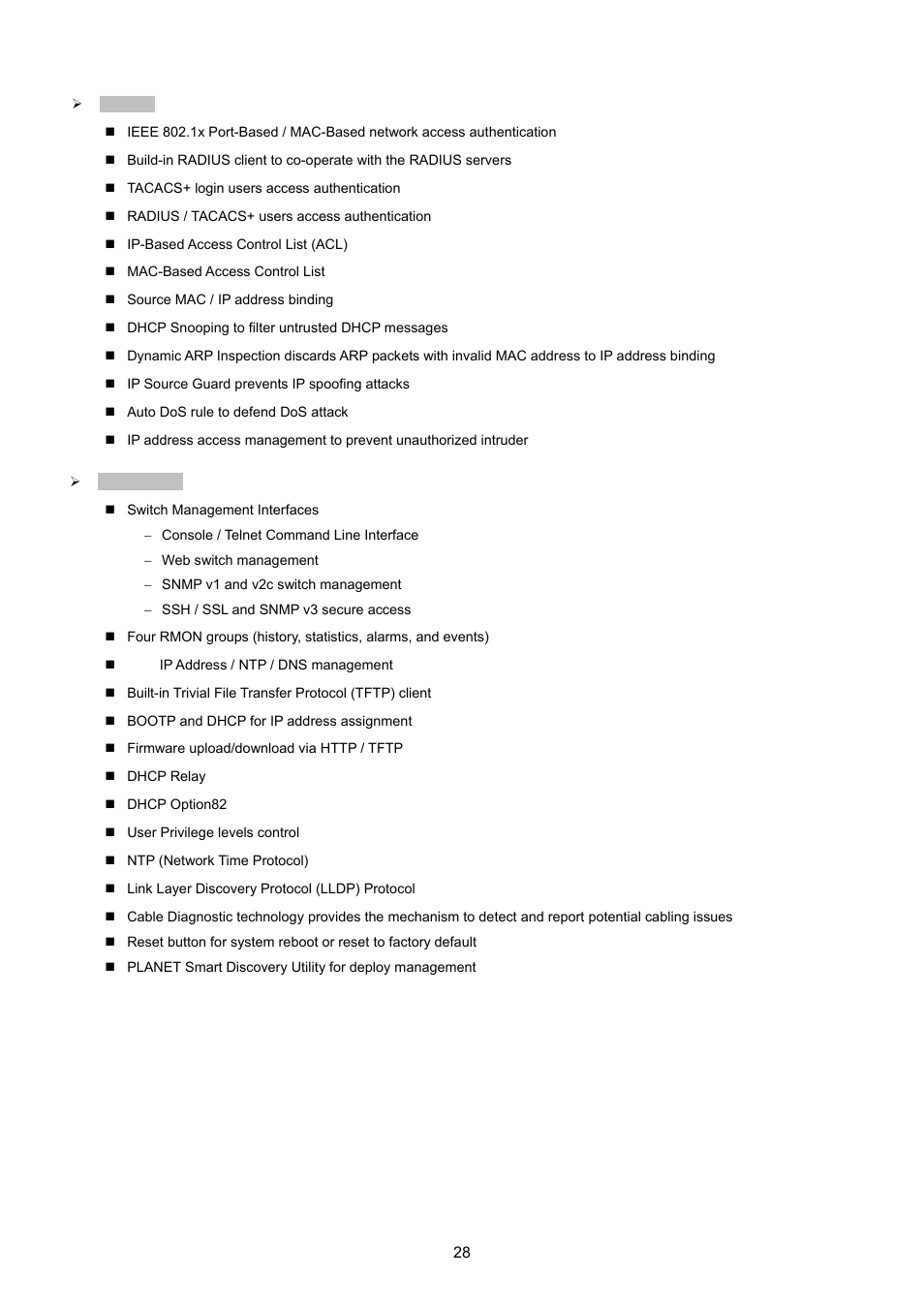 PLANET IGS-10020HPT User Manual | Page 28 / 615