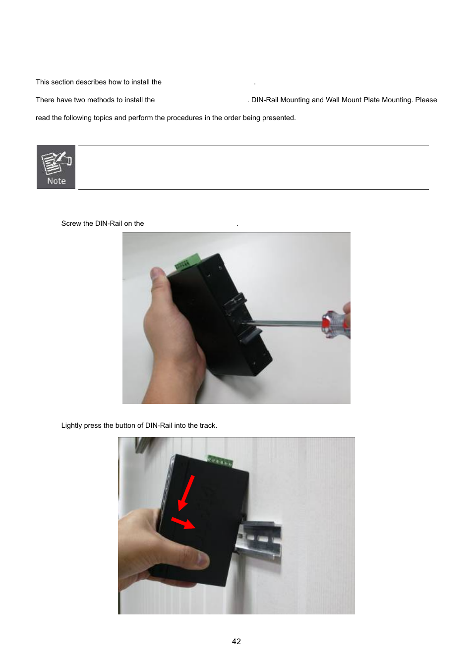 2 din-rail mounting | PLANET IGS-10020HPT User Manual | Page 42 / 615