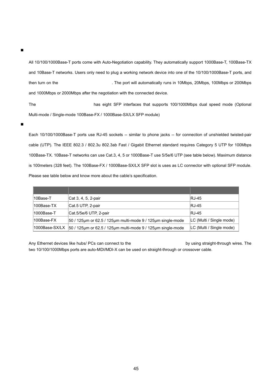 3 cabling | PLANET IGS-10020HPT User Manual | Page 45 / 615
