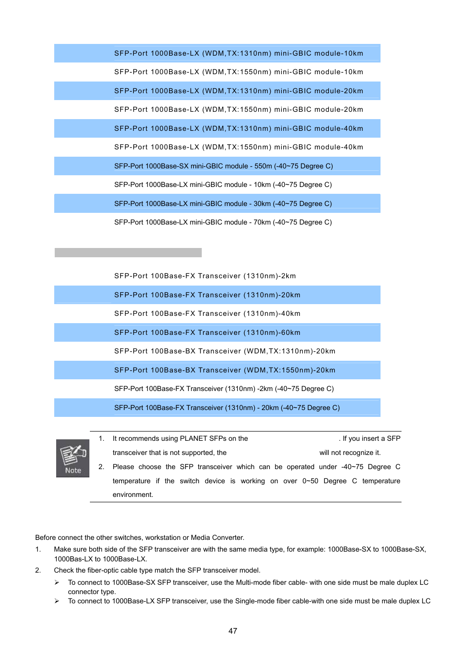 PLANET IGS-10020HPT User Manual | Page 47 / 615
