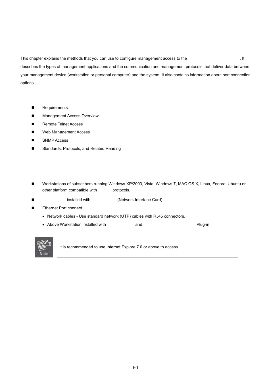 Switch management, 1 requirements | PLANET IGS-10020HPT User Manual | Page 50 / 615