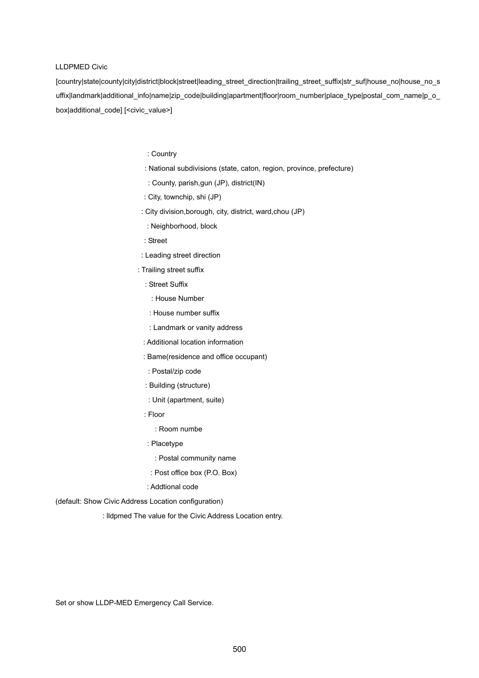 Lldp med ecs | PLANET IGS-10020HPT User Manual | Page 500 / 615