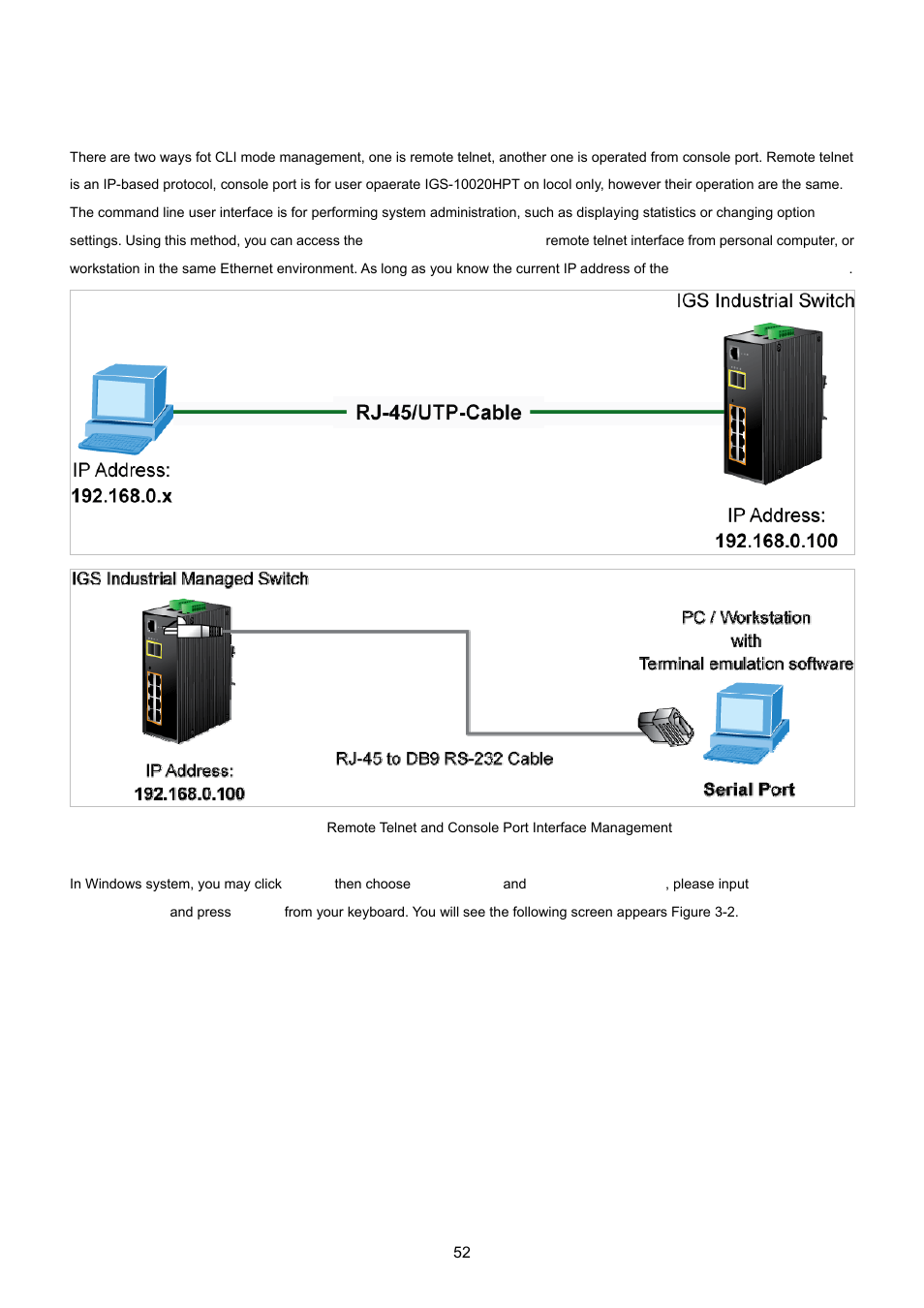 3 cli mode management | PLANET IGS-10020HPT User Manual | Page 52 / 615