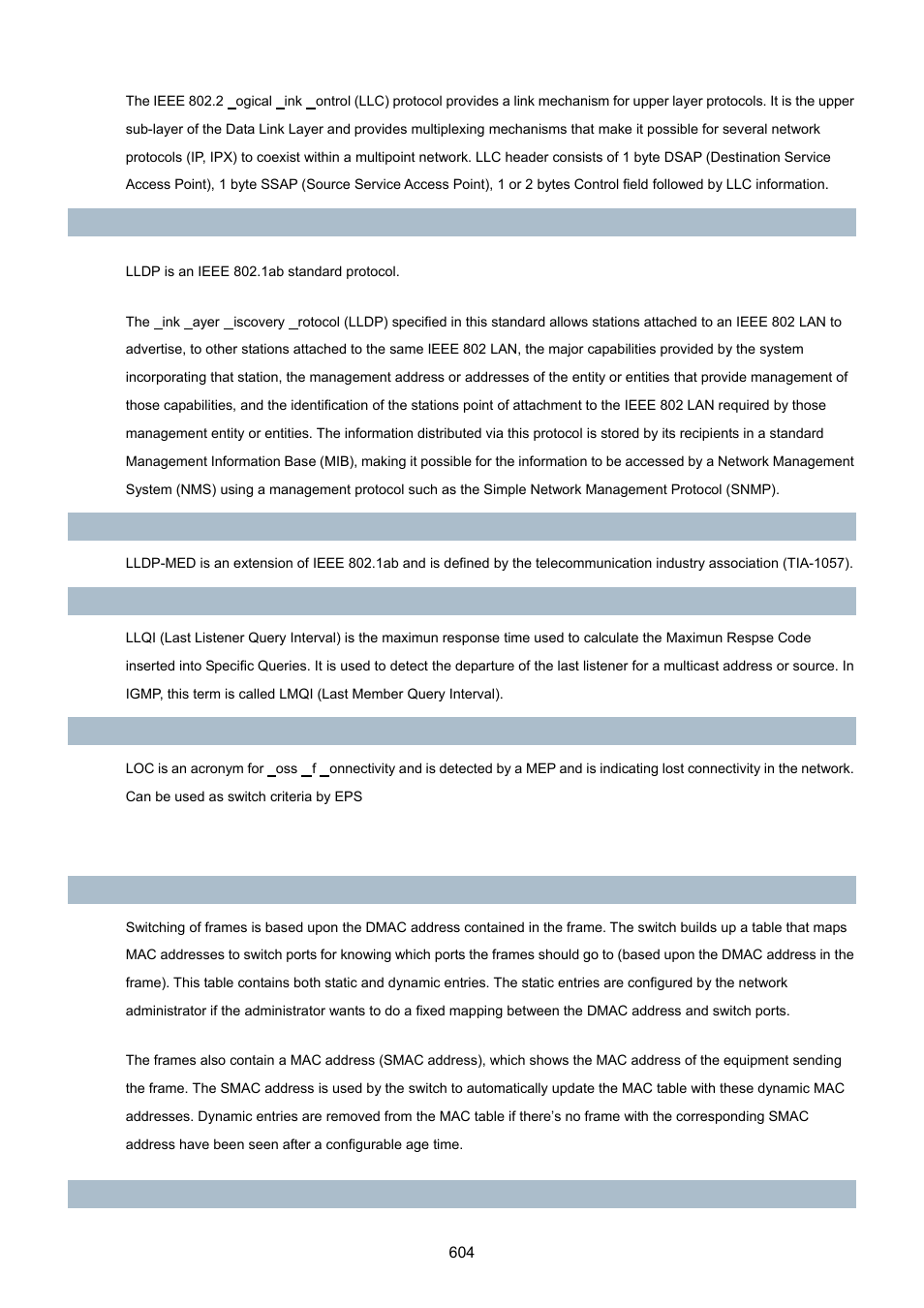 PLANET IGS-10020HPT User Manual | Page 604 / 615
