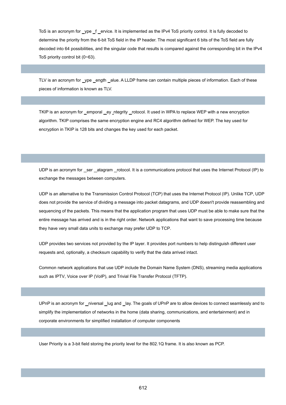 PLANET IGS-10020HPT User Manual | Page 612 / 615