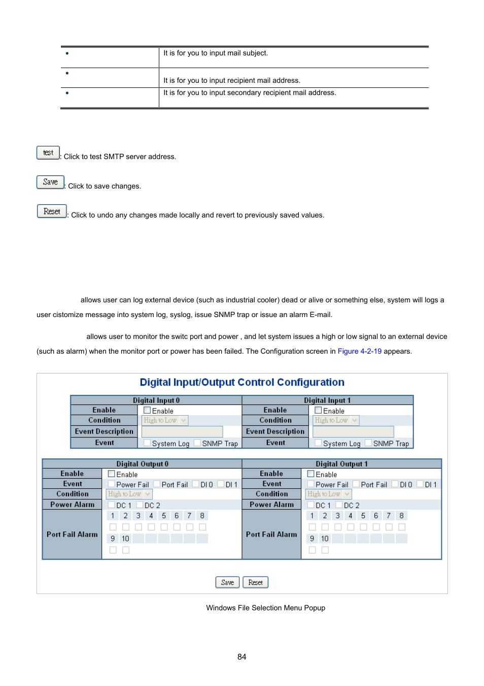 16 digital input/output | PLANET IGS-10020HPT User Manual | Page 84 / 615