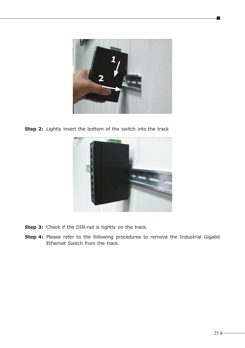 PLANET IGS-504HPT User Manual | Page 25 / 36