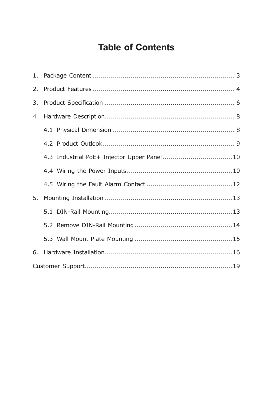 PLANET IPOE-162 User Manual | Page 2 / 20