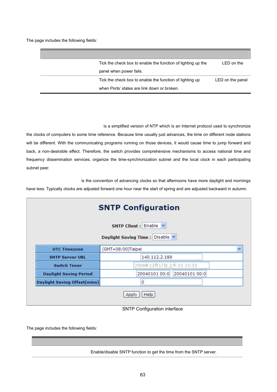 7 sntp configuration | PLANET ISW-1022MPT User Manual | Page 63 / 167