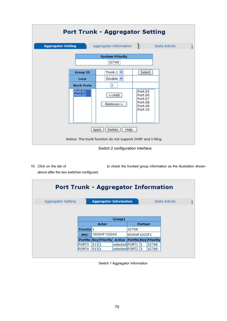 PLANET ISW-1022MPT User Manual | Page 75 / 167