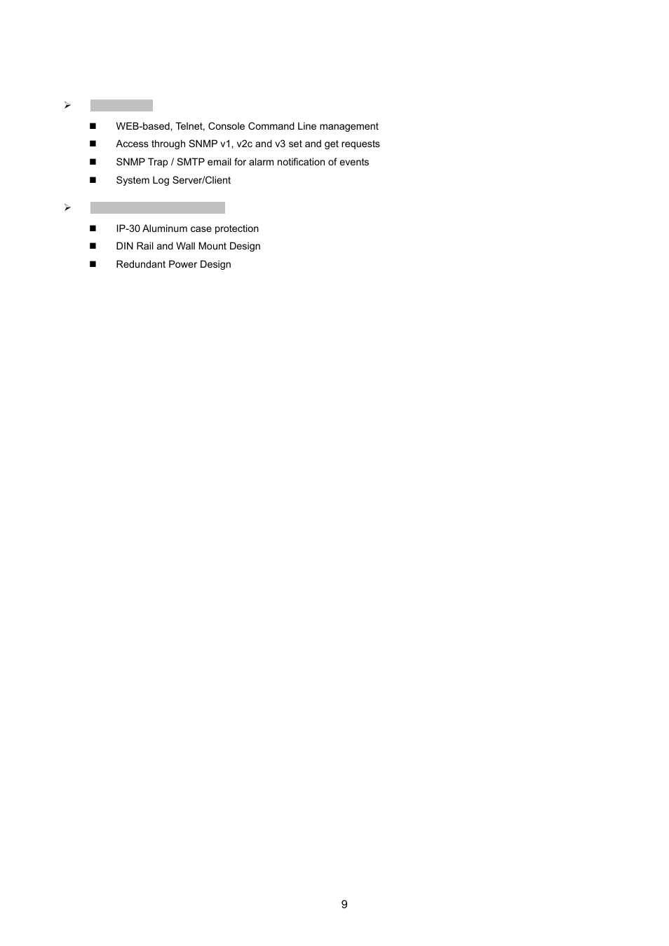 PLANET ISW-1022MPT User Manual | Page 9 / 167