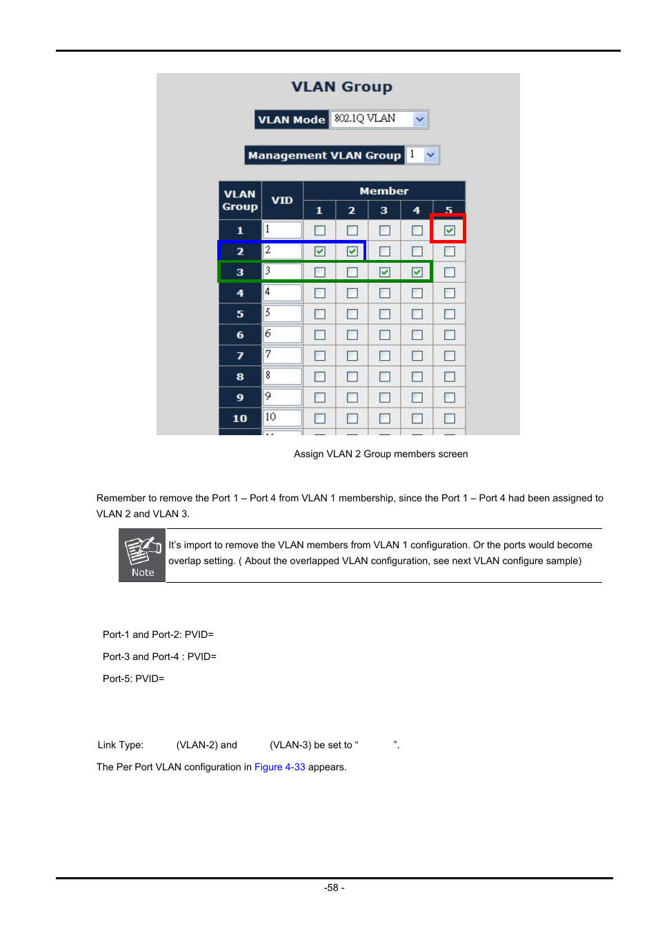 PLANET ISW-504PS User Manual | Page 58 / 89