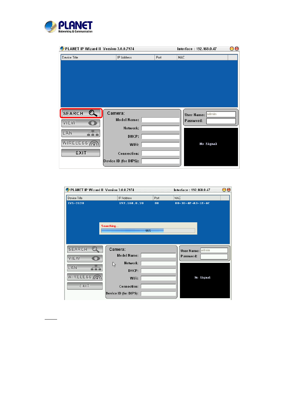 PLANET IVS-2120 User Manual | Page 19 / 87