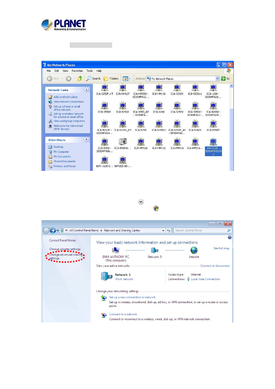 2 windows 7 | PLANET IVS-2120 User Manual | Page 26 / 87