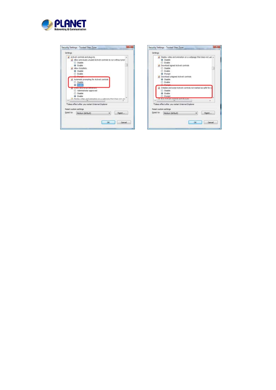 PLANET IVS-2120 User Manual | Page 30 / 87