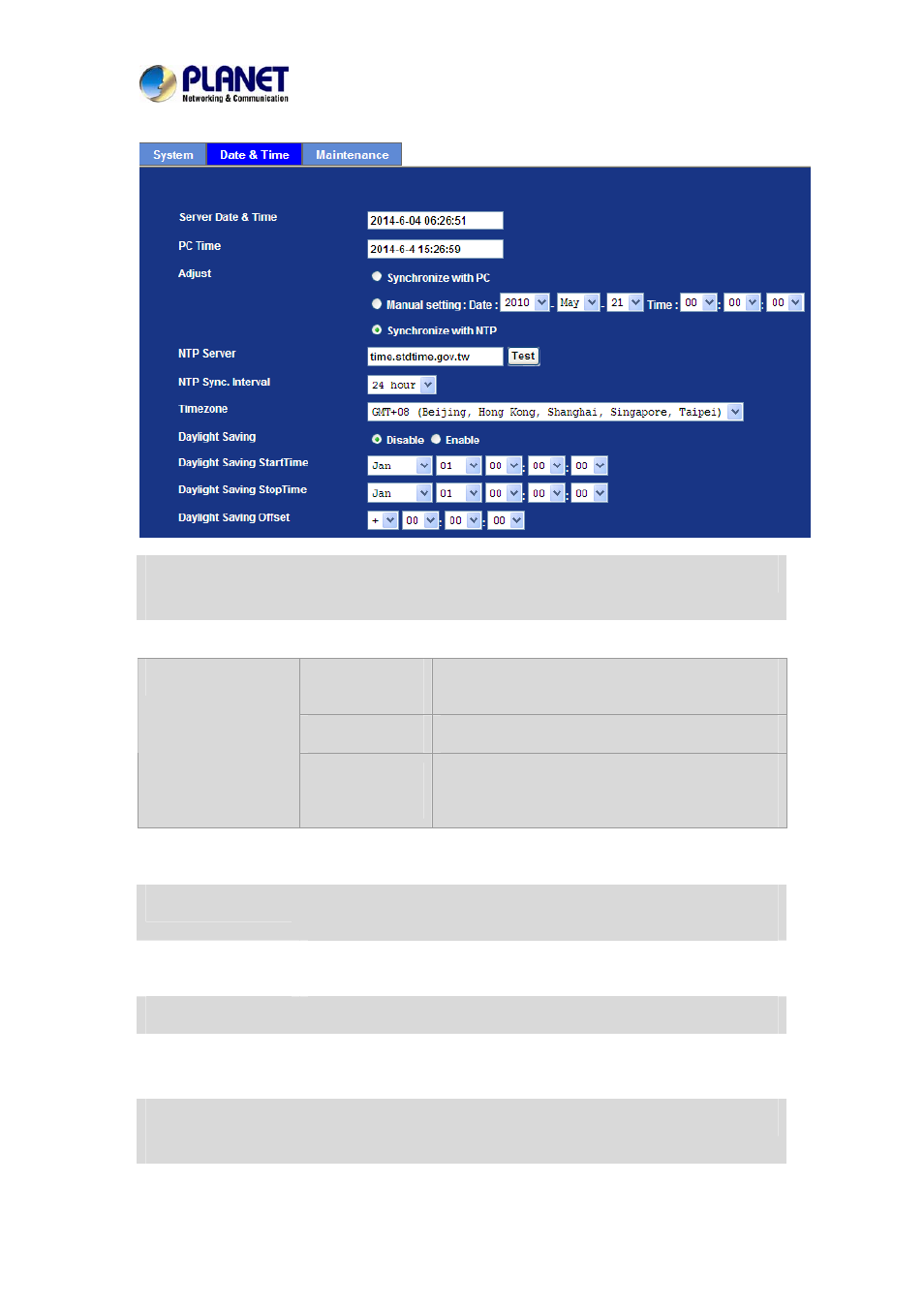 PLANET IVS-2120 User Manual | Page 54 / 87