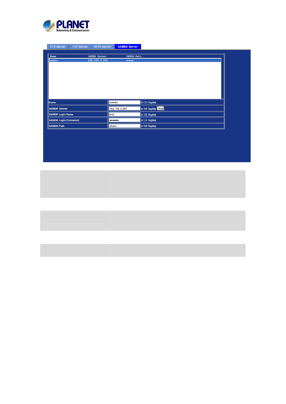 Event schedule configuration | PLANET IVS-2120 User Manual | Page 71 / 87