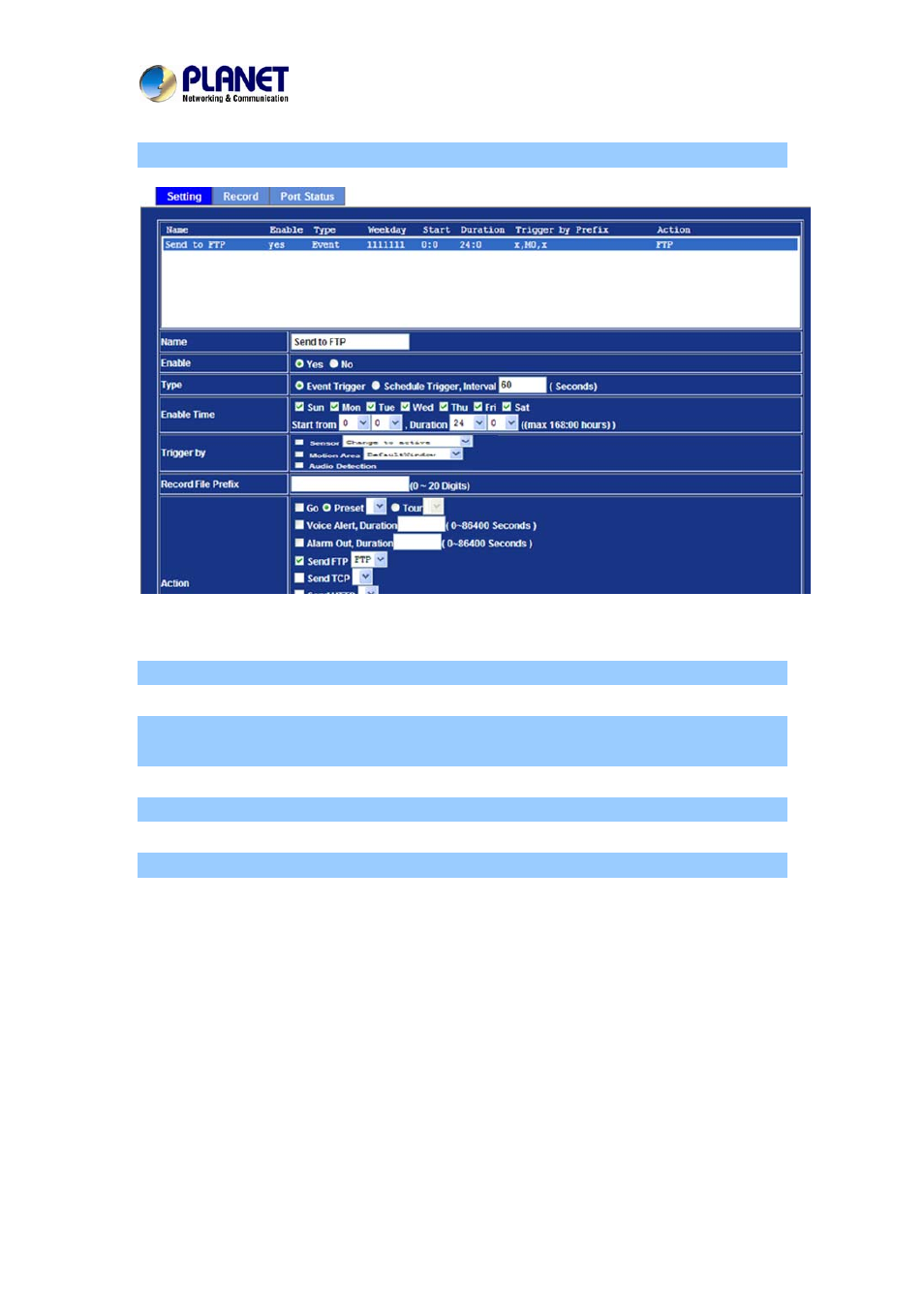 PLANET IVS-2120 User Manual | Page 73 / 87