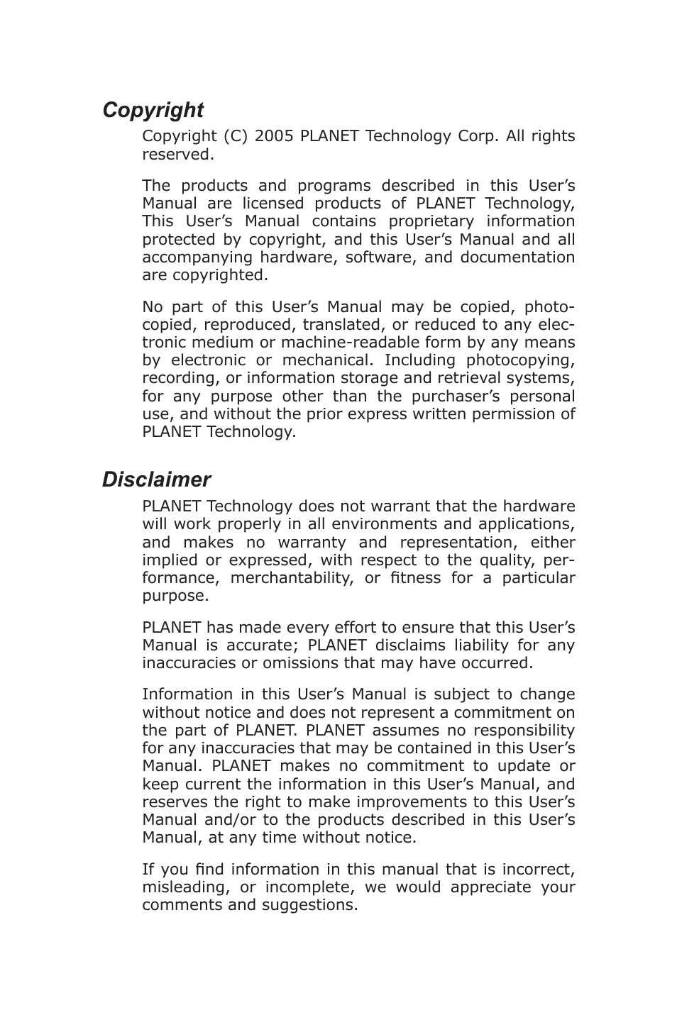 PLANET POE-150 User Manual | 22 pages