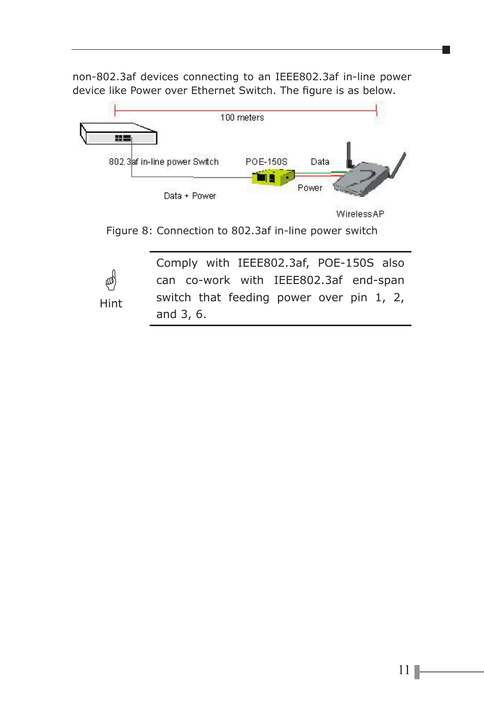 PLANET POE-150 User Manual | Page 15 / 22