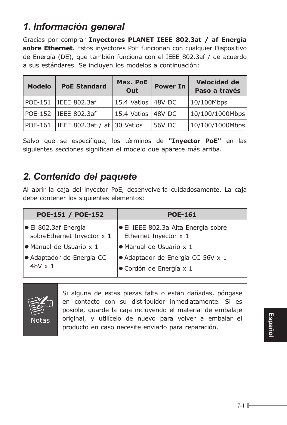 PLANET POE-151 User Manual | Page 43 / 52